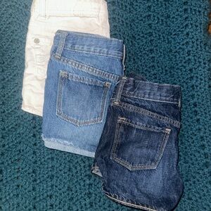 girls size 10/12 shorts lot old navy & justice